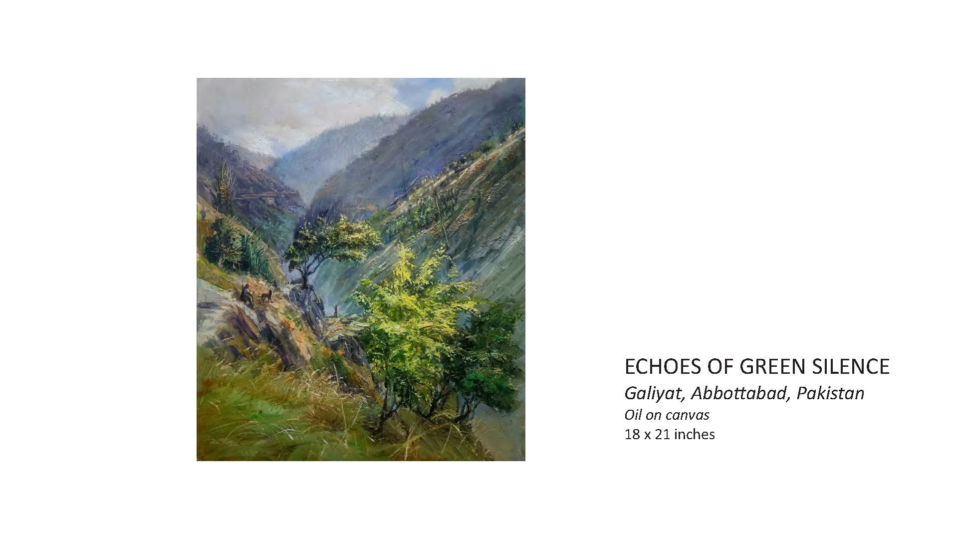 Echoes of Green Silence by Nasir Shehzad